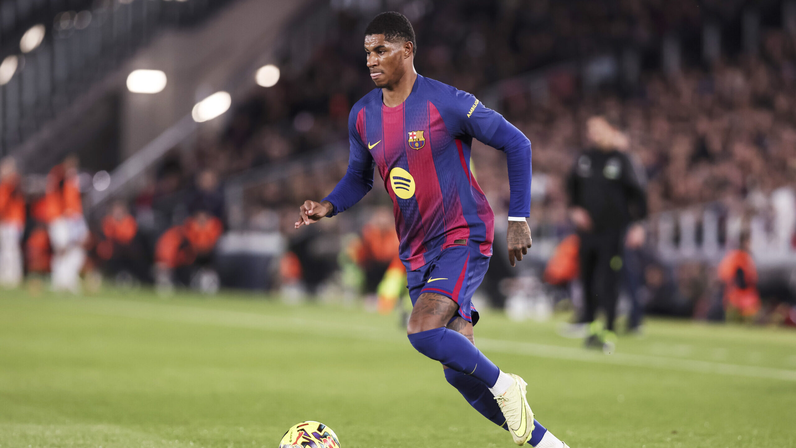 Marcus Rashford of FC Barcelona during the Spanish championship LaLiga football match between FC Barcelona and Deportivo Alaves on 29 November 2025 at Camp Nou stadium in Barcelona, Spain (Photo by /Sipa USA)
2025.11.29 Barcelona
pilka nozna liga hiszpanska
FC Barcelona - Deportivo Alaves

Foto IPA/SIPA USA/PressFocus

!!! POLAND ONLY !!!