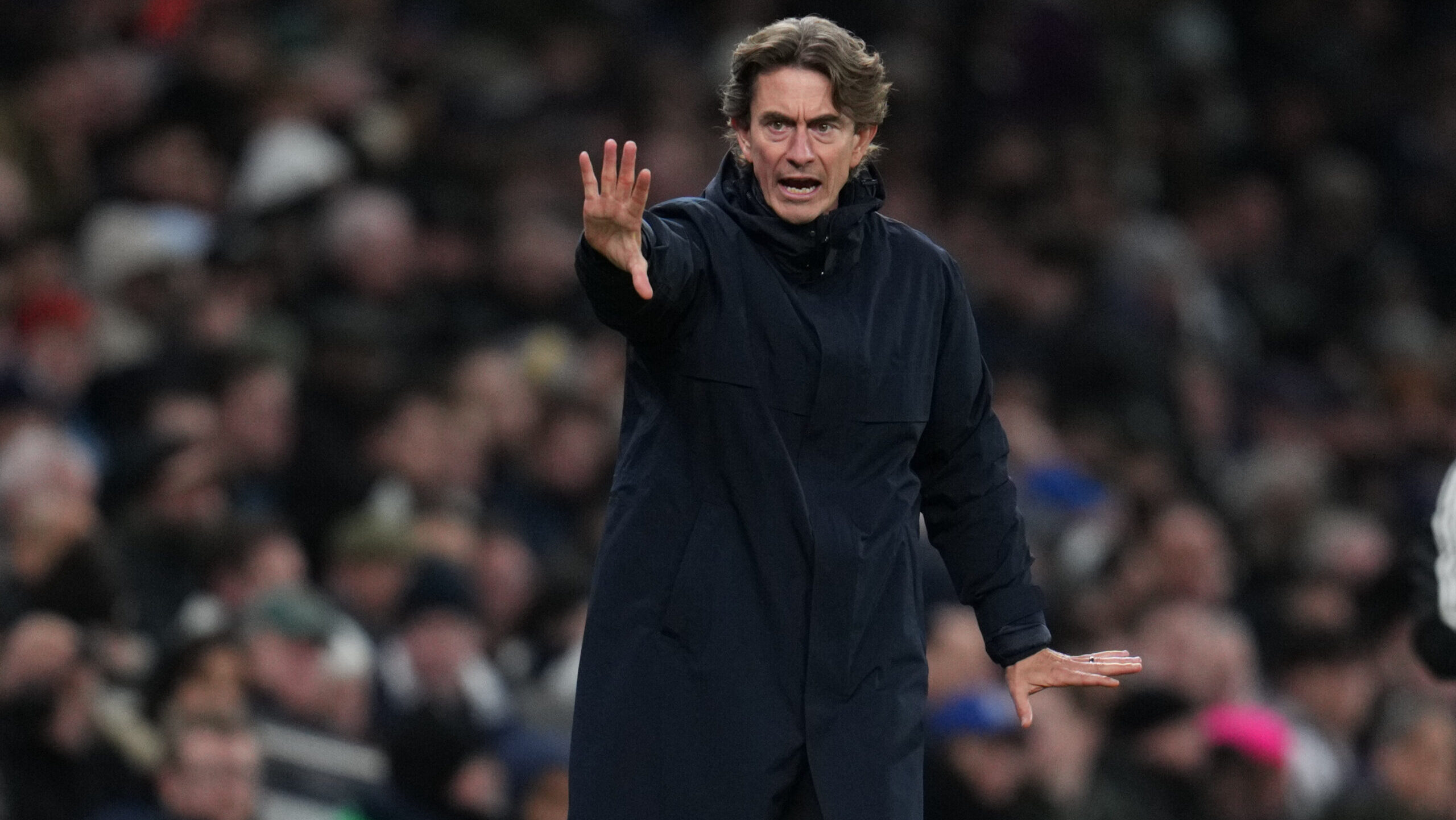 Thomas Frank manager of Tottenham Hotspur during the Premier League match Tottenham Hotspur vs Fulham at Tottenham Hotspur Stadium, London, United Kingdom, 29th November 2025

(Photo by Harvey Murphy/News Images)

*** GER AUT SUI OUT *** in ,  on 11/29/2025. (Photo by Harvey Murphy/News Images/Sipa USA)
2025.11.29 Londyn
pilka nozna liga angielska
Tottenham Hotspur - Fulham
Foto News Images/SIPA USA/PressFocus

!!! POLAND ONLY !!!