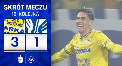 SKRÓT MECZU: Arka Gdynia 3:1 Lech Poznań