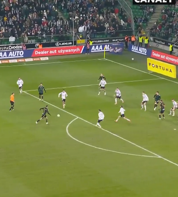 Piękny strzał Ukraińca! Lechia wyszła na prowadzenie [WIDEO]