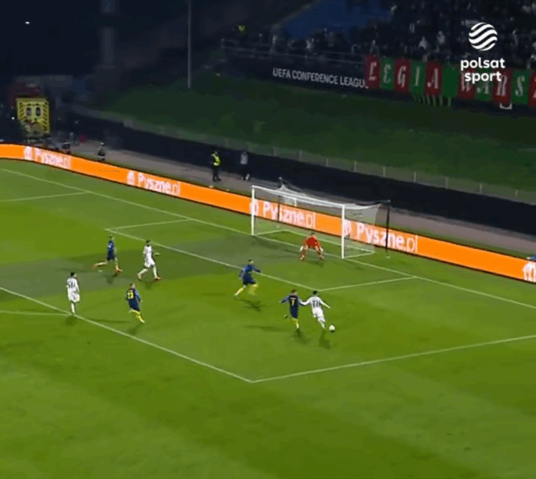 Legia szybko obejmuje prowadzenie! Świetny rajd Krasniqiego [WIDEO]