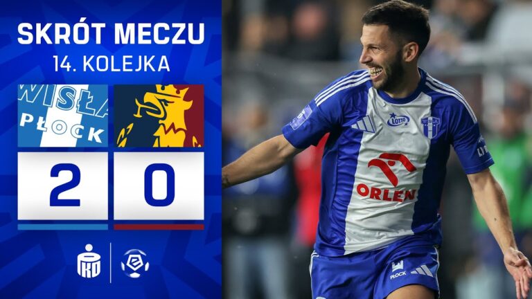 SKRÓT MECZU: Wisła Płock 2:0 Pogoń Szczecin