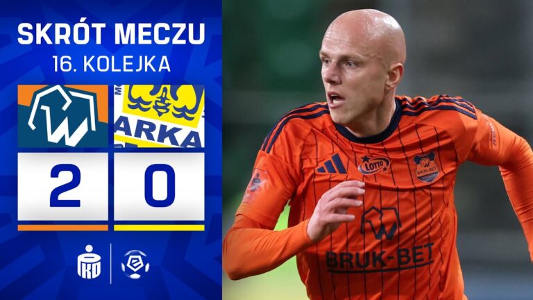 SKRÓT MECZU: Termalica 2:0 Arka Gdynia