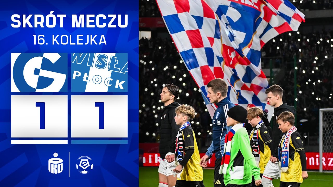 SKRÓT MECZU: Górnik Zabrze 1:1 Wisła Płock