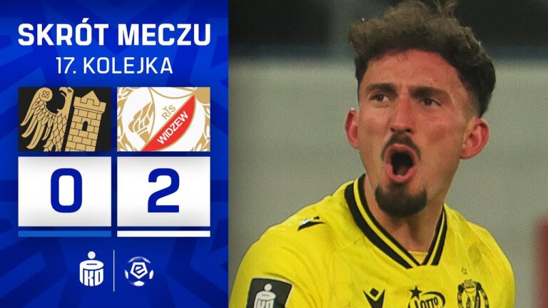 SKRÓT MECZU: Piast Gliwice 0:2 Widzew Łódź