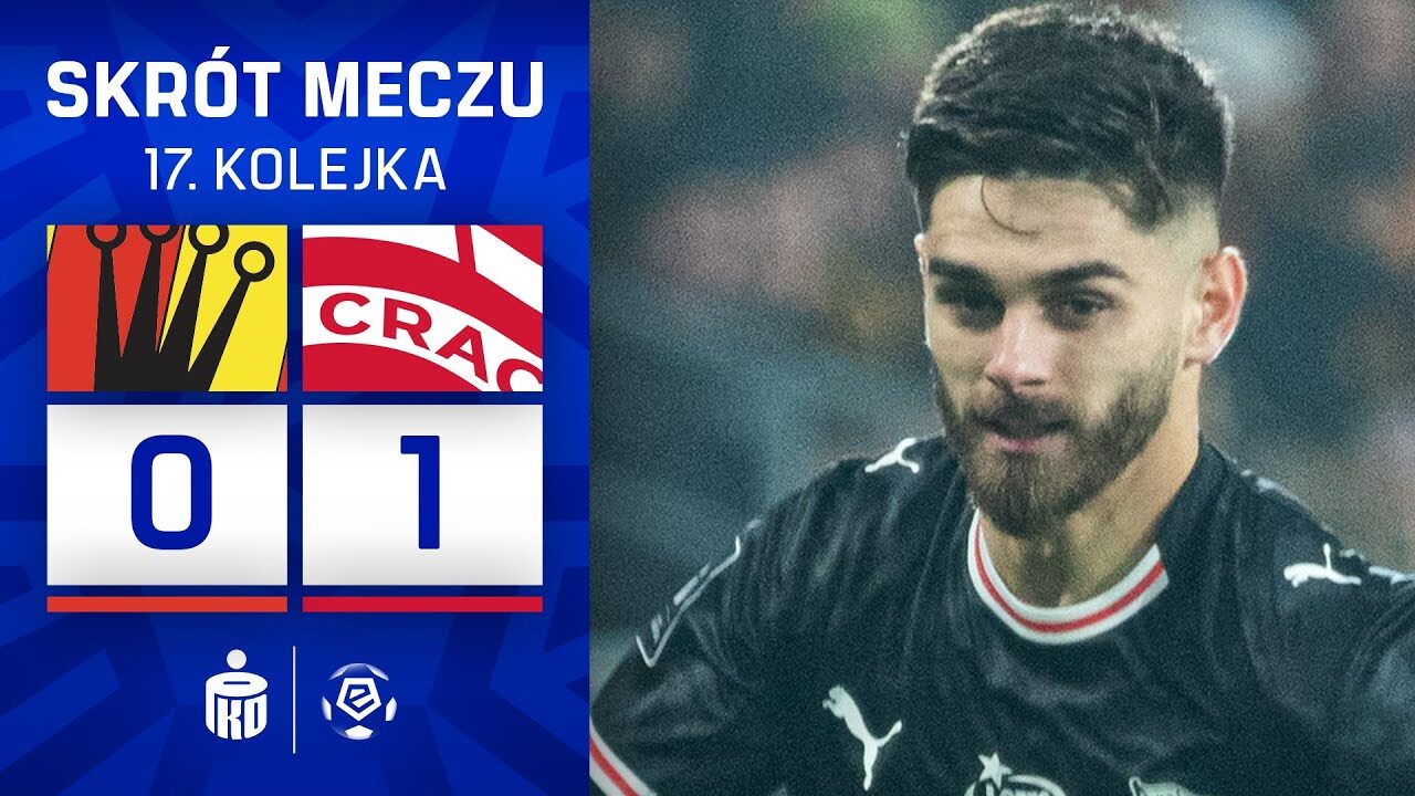 SKRÓT MECZU: Korona Kielce 0:1 Cracovia