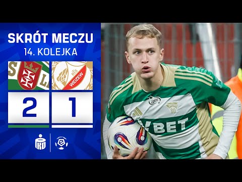 SKRÓT MECZU: Lechia Gdańsk 2:1 Widzew Łódź