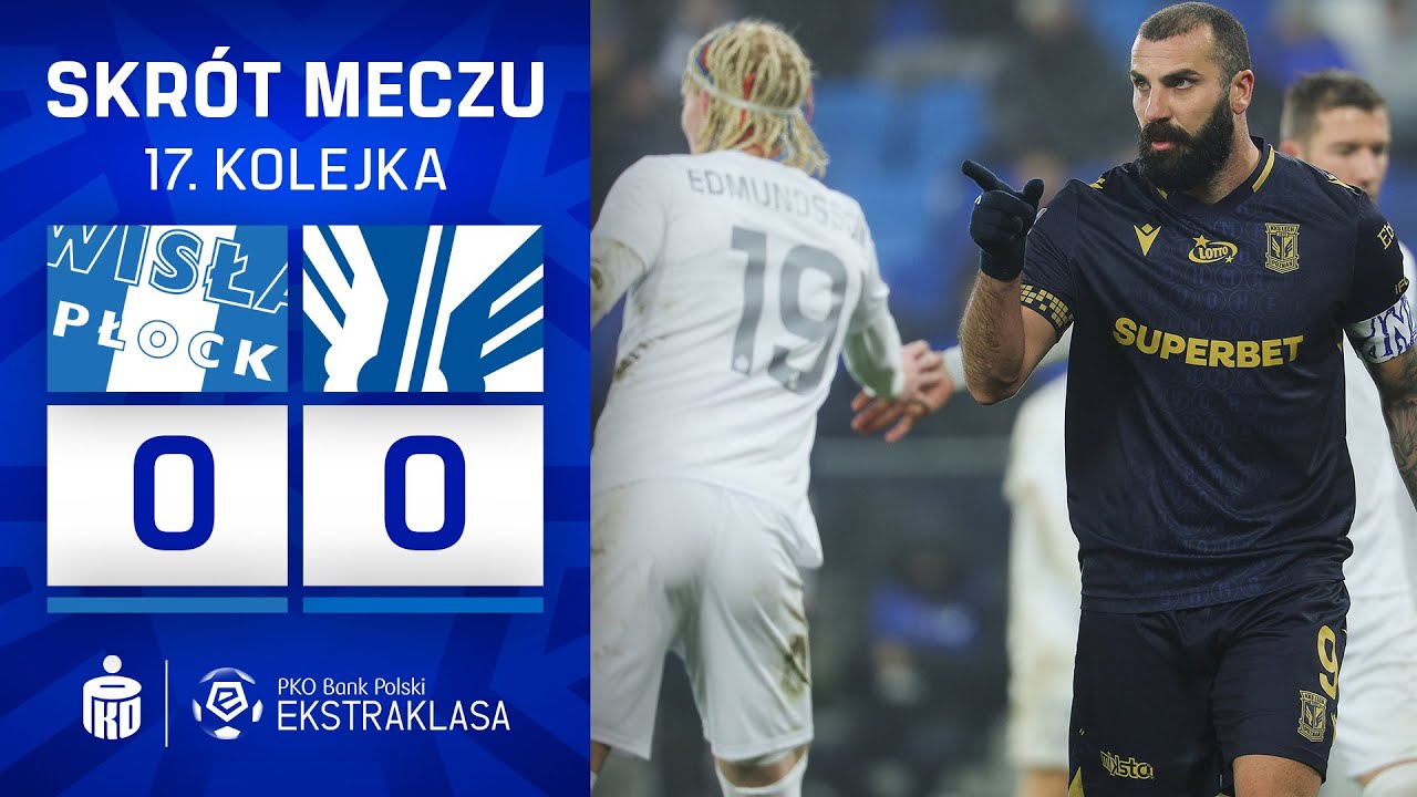 SKRÓT MECZU: Wisła Płock 0:0 Lech Poznań