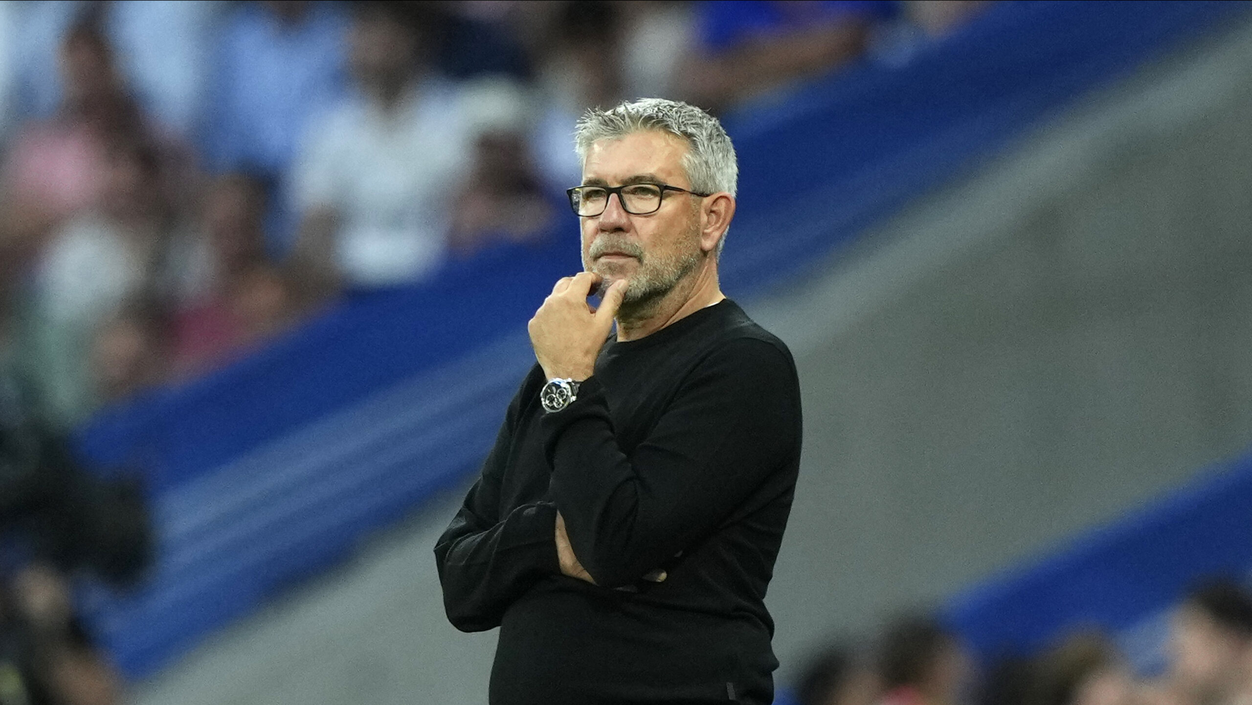 FC Union Berlin head coach Urs Fischer during the UEFA Champions League match, Group C, between Real Madrid and Union Berlin played at Santiago Bernabeu Stadium on September 20, 2023 in Madrid, Spain. (Photo by Cesar Cebolla / pressinphoto / Sipa USA)PHOTO)
2023.09.20 Madryt
pilka nozna liga mistrzow
Real Madryt - Union Berlin
Foto pressinphoto/SIPA USA/PressFocus

!!! POLAND ONLY !!!