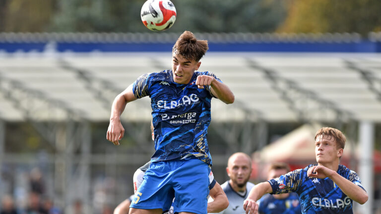 2023.10.21 Krakow
Pilka nozna, II liga, sezon 2023/2024
Hutnik Krakow - Olimpia Elblag
N/z Kacper Szczudlinski
Foto Krzysztof Porebski / PressFocus

2023.10.21 Krakow
Football, Polish second league - third level, 2023/24 season
Hutnik Krakow - Olimpia Elblag
Kacper Szczudlinski
Credit: Krzysztof Porebski / PressFocus