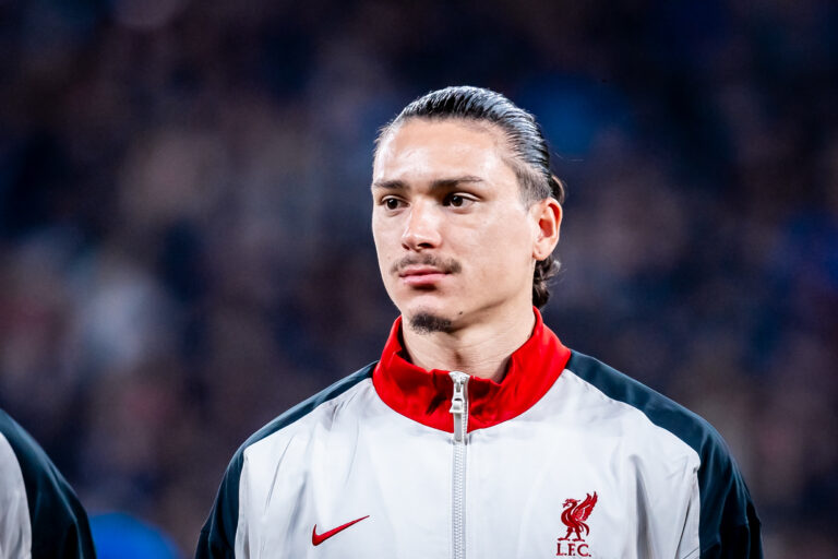 2024.10.23 Lipsk
pilka nozna UEFA Liga Mistrzow sezon 2024/2025
RB Lipsk - Liverpool
N/z Darwin Nunez
Foto Mateusz Porzucek PressFocus

2024.10.23 Lipsk
Leipzig Football - UEFA Champions League season 2024/2025 RB Leipzig - Liverpool FC
RB Lipsk - Liverpool
Darwin Nunez
Credit: Mateusz Porzucek PressFocus