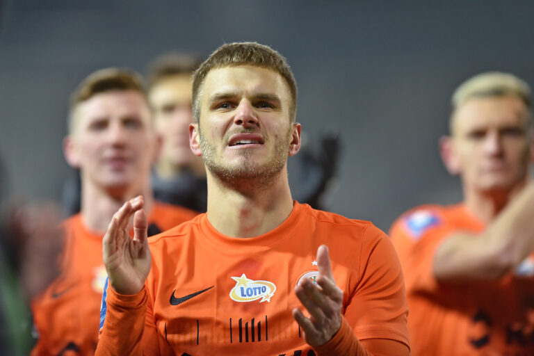 2025.02.10 Krakow
Pilka nozna , PKO BP Ekstraklasa sezon 2024/25
Puszcza Niepolomice - Zaglebie Lubin
N/z Marek Mroz
Foto Krzysztof Porebski / PressFocus

2025.02.10 Krakow
Football Polish top league , 2024/2025 season
Puszcza Niepolomice - Zaglebie Lubin
Marek Mroz
Credit: Krzysztof Porebski / PressFocus