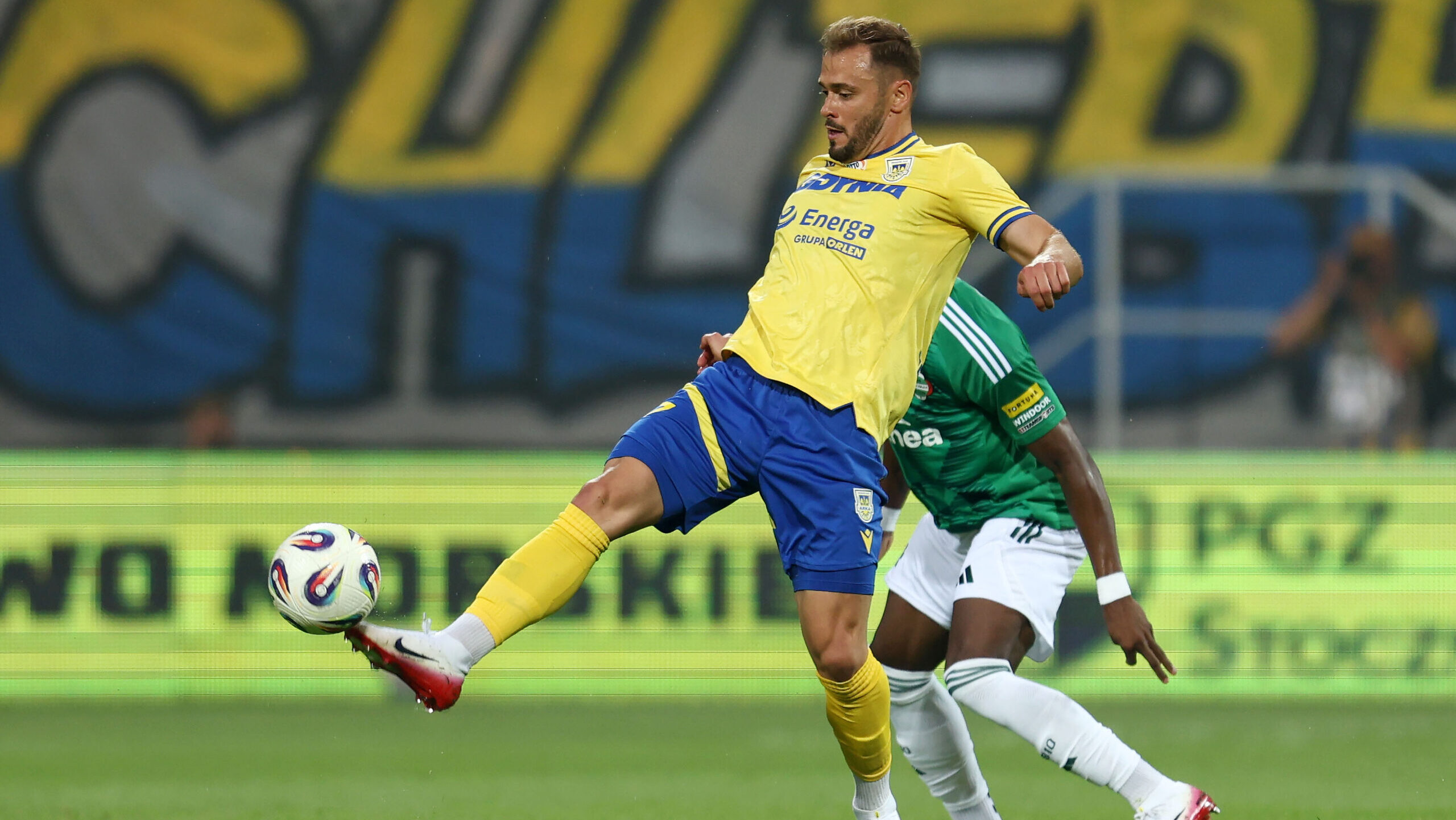 2025.07.25 Gdynia Pilka nozna PKO BP Ekstraklasa sezon 2025/2026 Arka Gdynia - Radomiak Radom N/z Szymon Sobczak Foto Piotr Matusewicz / PressFocus

2025.07.25 Gdynia
Football Polish PKO BP Ekstraklasa season 2025/2026 
Arka Gdynia - Radomiak Radom 
Szymon Sobczak 
Credit: Piotr Matusewicz / PressFocus