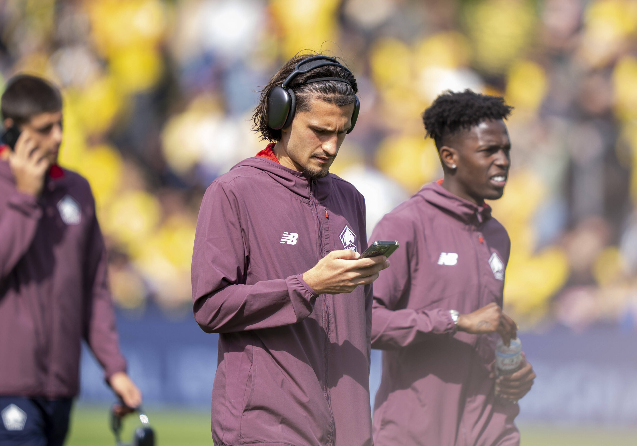 Ayyoub Bouaddi OSC Lille, 32 Borussia Dortmund - OSC Lille, 02.08.2025 Fussball, Testspiel, Hembergstadion, Iserlohn DFL regulations prohibit any use of photographs as image sequences and/or quasi-video. *** Ayyoub Bouaddi OSC Lille, 32 Borussia Dortmund OSC Lille, 02 08 2025 Football, Test match, Hembergstadion, Iserlohn DFL regulations prohibit any use of photographs as image sequences and or quasi video Copyright: HMBxMedia/xMarcoxBader
2025.08.02 Iserlohn
pilka nozna sparing mecz towarzyski
Borussia Dortmund - Lille OSC
Foto IMAGO/PressFocus

!!! POLAND ONLY !!!