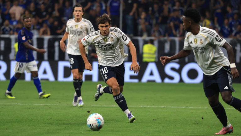 Spain - Real Oviedo vs Real Madrid CF - 24/08/2025 SPAIN, OVIEDO, AUGUST 24. Gonzalo Garcia of Real Madrid during the LaLiga EA Sports football match between Real Oviedo and Real Madrid CF at Estadio Carlos Tartiere on August 24, 2025 in Oviedo, Spain. Photo by Manuel Blondeau/ AOP.Press Oviedo Estadio Carlos Tartiere Asturias Spain Copyright: x ManuelxBlondeau/AOP.Pressx AOP20250824-0195
2025.08.24 Oviedo
pilka nozna liga hiszpanska
Real Oviedo - Real Madryt
Foto IMAGO/PressFocus

!!! POLAND ONLY !!!
