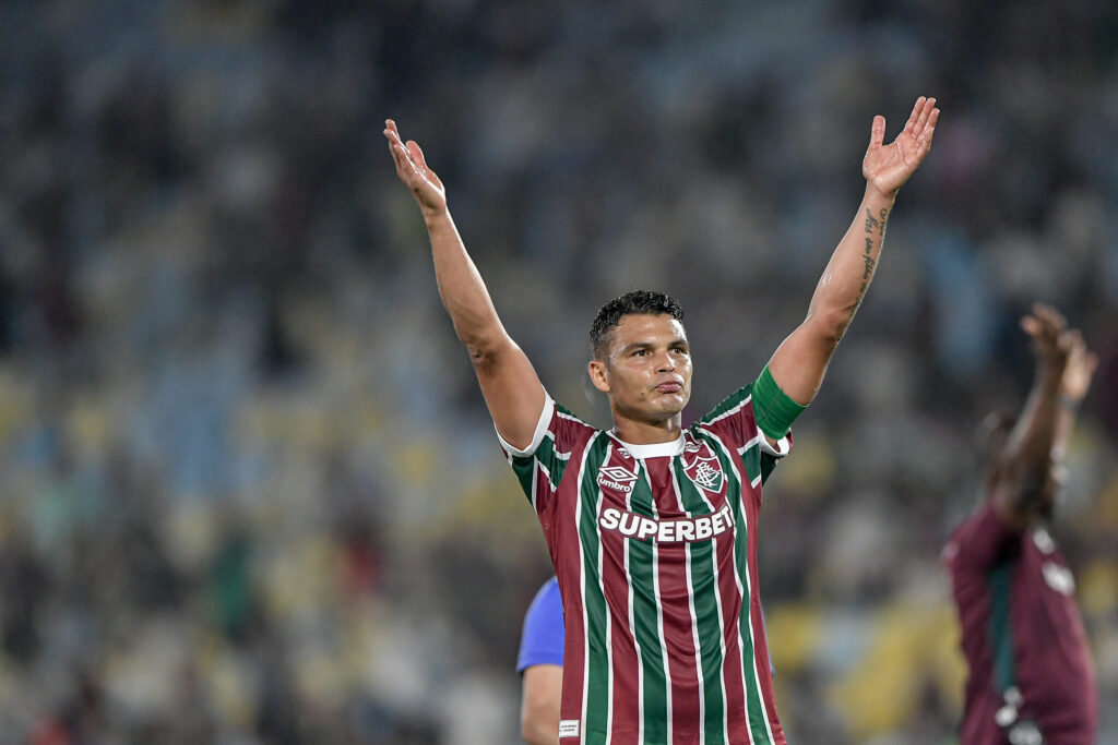 RJ - RIO DE JANEIRO - 09/10/2025 - BRAZIL CUP 2025, FLUMINENSE x BAHIA - Thiago Silva, Fluminense player, during the match against Bahia at the Maracana stadium for the 2025 Brazil Cup championship. Photo: Thiago Ribeiro/AGIF (Photo by Thiago Ribeiro/AGIF/Sipa USA)
2025.09.10 Rio de Janeiro
pilka nozna Puchar Brazylii
Fluminense FC - EC Bahia 
Foto Agif/SIPA USA/PressFocus

!!! POLAND ONLY !!!