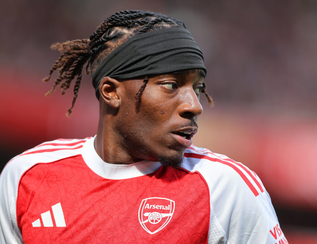 London, England, 13th September 2025. Noni Madueke of Arsenal during the Arsenal vs Nottingham Forest Premier League match at the Emirates Stadium, London. Picture credit should read: David Klein / Sportimage EDITORIAL USE ONLY. No use with unauthorised audio, video, data, fixture lists, club/league logos or live services. Online in-match use limited to 120 images, no video emulation. No use in betting, games or single club/league/player publications. SPI_016_DK_Arsenal_Forestx SPI-4131-0020
2025.09.13 Londyn
pilka nozna , liga angielska
Arsenal Londyn - Nottingham Forest
Foto IMAGO/PressFocus

!!! POLAND ONLY !!!