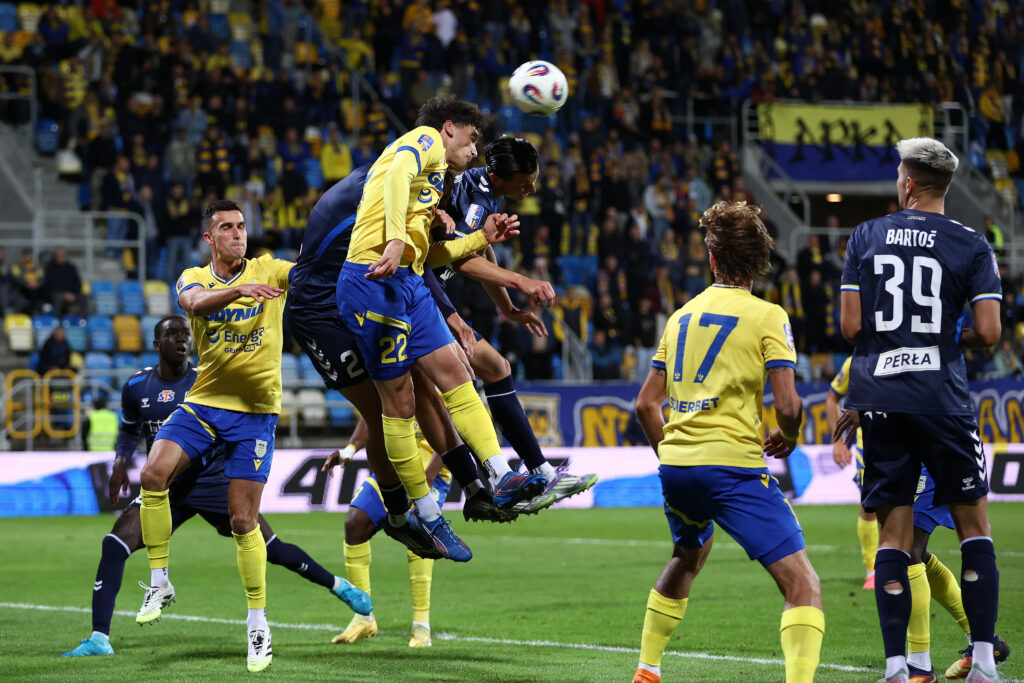 2025.09.25 Gdynia Pilka nozna I runda STS Pucharu Polski sezon 2025/2026 Arka Gdynia - Motor Lublin N/z Dominick Zator Paskal Meyer Diego Percan Renat Dadashov Foto Piotr Matusewicz / PressFocus

2025.09.25 Gdynia
Football Polish Cup season 2025/2026 
Arka Gdynia - Motor Lublin 
Dominick Zator Paskal Meyer Diego Percan Renat Dadashov 
Credit: Piotr Matusewicz / PressFocus
