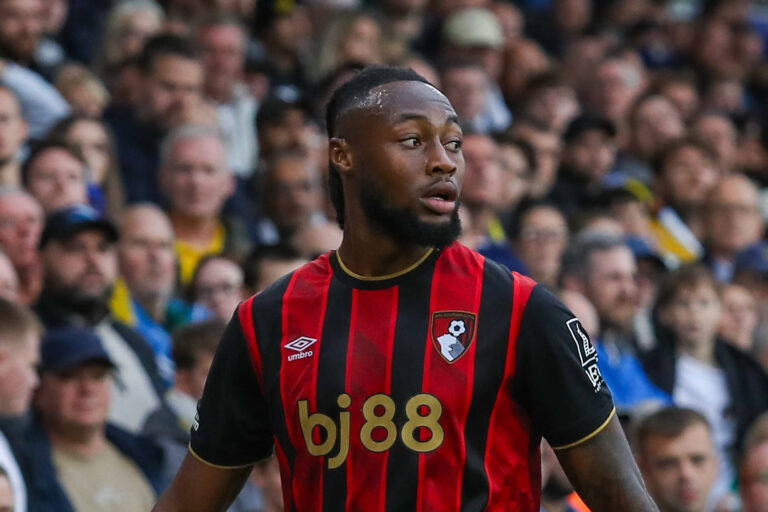 Leeds United FC v AFC Bournemouth, Premier League Antoine Semenyo Of Bournemouth during the Leeds United FC v AFC Bournemouth English Premier League match at Elland Road, Leeds, England, United Kingdom on 27 September 2025 Credit: Lee Keuneke/Every Second Media Editorial use only. All images are copyright Every Second Media Limited. No images may be reproduced without prior permission. All rights reserved. Premier League and Football League images are subject to licensing agreements with Football DataCo Limited. see https://www.football-dataco.com Copyright: xIMAGO/EveryxSecondxMediax ESM-1602-0173 LeexKeunekex/xEveryxSecondxMediax
2025.09.27 Leeds
pilka nozna , liga angielska
Leeds United - AFC Bournemouth
Foto IMAGO/PressFocus

!!! POLAND ONLY !!!