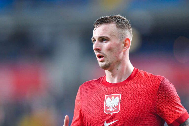 2025.10.09 Chorzow
Pilka nozna Reprezentacja Kadra Mecz Towarzyski Sezon 2025
Polska - Nowa Zelandia
N/z Kacper Kozlowski
Foto Marcin Bulanda / PressFocus

2025.10.09 Chorzow
Football Men National Team Friendly Match Season 2025
Polska - Nowa Zelandia
Kacper Kozlowski
Credit: Marcin Bulanda / PressFocus