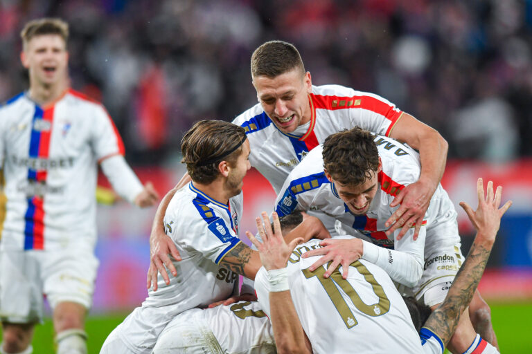 2025.10.26 Zabrze
Pilka nozna PKO BP Ekstraklasa Sezon 2025/2026
Gornik Zabrze - Jagiellonia Bialystok
N/z Luka Zahovic, Rafal Janicki, Erik Janza, Lukas Podolski, Lukas Ambros, radosc, radosc po golu, radosc po bramce
Foto Marcin Bulanda / PressFocus

2025.10.26 Zabrze
Football Polish PKO BP Ekstraklasa League Season 2025/2026
Gornik Zabrze - Jagiellonia Bialystok
Luka Zahovic, Rafal Janicki, Erik Janza, Lukas Podolski, Lukas Ambros, radosc, radosc po golu, radosc po bramce
Credit: Marcin Bulanda / PressFocus