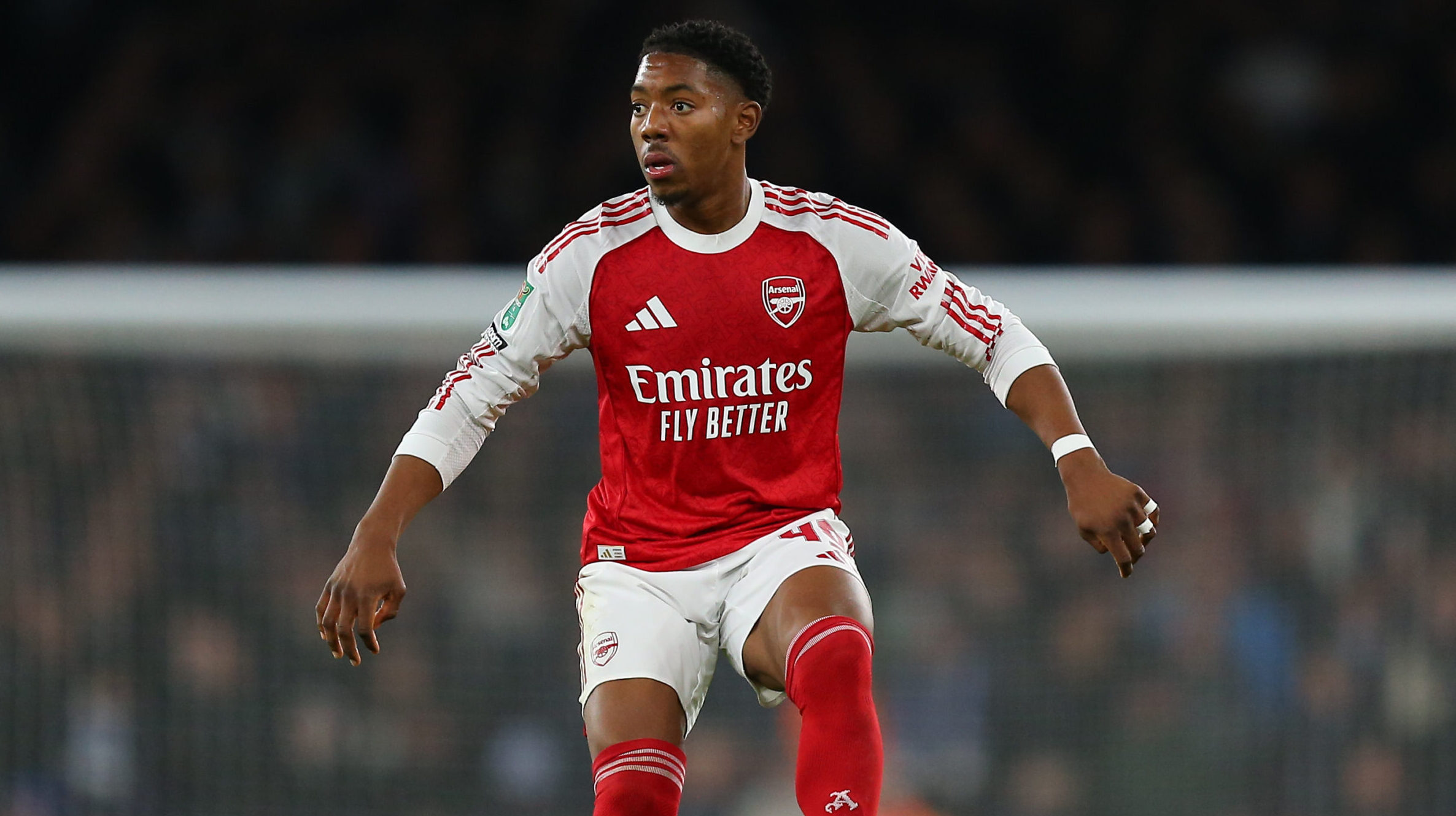 London, England, October 29 2025: Myles Lewis-Skelly (49 Arsenal) during the Carabao Cup game between Arsenal and Brighton &amp; Hove Albion at Emirates Stadium in London, England. (Photo by Jay Patel/Sports Press Photo/SPP) (Photo by Jay Patel/Sports Press Photo/SPP/Sipa USA)
2025.10.29 Londyn
pilka nozna puchar ligi angielskiej
Arsenal Londyn - Brighton and Hove Albion
Foto SPP/SIPA USA/PressFocus

!!! POLAND ONLY !!!