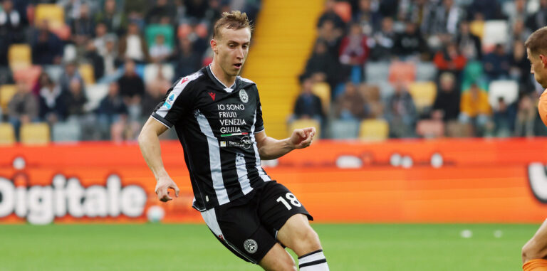 UdineseÕs Adam Buksa during the Serie A soccer match between Udinese and Atalanta at the Bluenergy Stadium in Udine, north east Italy - Saturday, November 01,2025 sport - soccer (Photo by Andrea Bressanutti/Lapresse) (Photo by Andrea Bressanutti/LaPresse/Sipa USA)
2025.11.01 Udine
pilka nozna liga wloska
Udinese Calcio - Atalanta Bergamo
Foto LaPresse/SIPA USA/PressFocus

!!! POLAND ONLY !!!