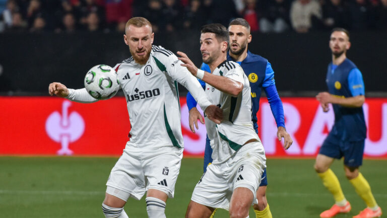2025.11.06 Celje, Slowenia
pilka nozna Liga Konferencji UEFA faza ligowa sezon 2025/2026
NK Celje - Legia Warszawa
N/z Rafal Augustyniak Antonio Colak
Foto Wojciech Dobrzynski Legionisci.com / PressFocus 
2025.11.06 Celje, Slovenia
UEFA Conference League league phase season 2025/2026
NK Celje - Legia Warsaw
Credit: Wojciech Dobrzynski / Legionisci.com / PressFocus