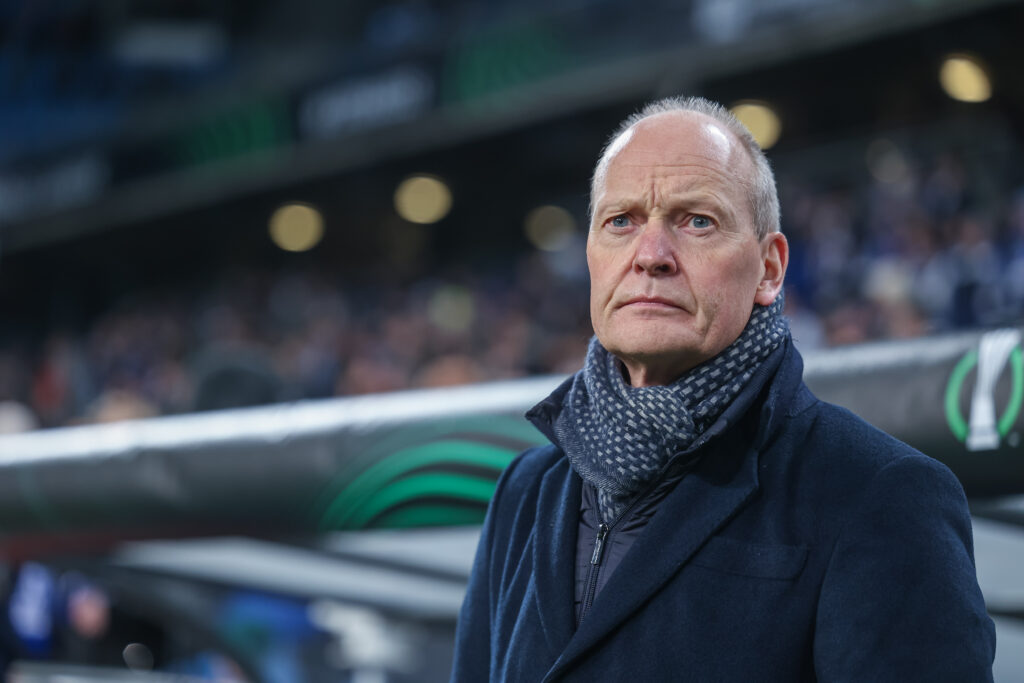 2025.11.27 Poznan
Pilka nozna UEFA Liga Konferencji Faza Ligowa
Lech Poznan - FC Lausanne Sport
N/z Trener Lecha Niels Frederiksen
Foto Pawel Jaskolka / PressFocus

2025.11.27 Poznan
Football UEFA Conference League Lech Poznan - FC Lausanne-Sport
Credit: Pawel Jaskolka / PressFocus