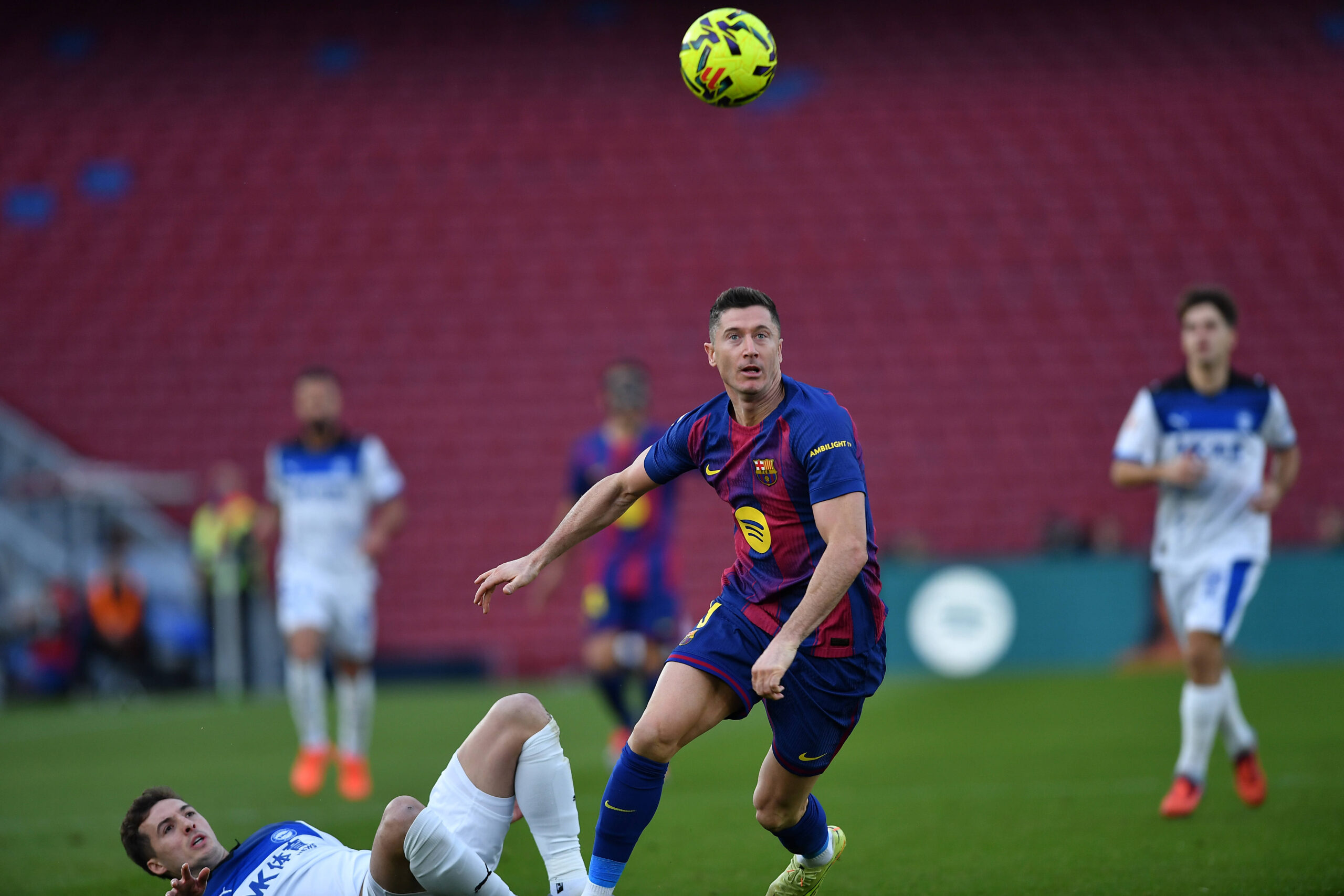 FC Barcelona, Barca v DEPORTIVO ALAVES. SPOTIFY CAMP NOU.BARCELONA. November 29,2025 FC BARCELONA vs DEPORTIVO ALAVES November 29 ,2025 Robert Lewandowski 9 of FC Barcelona during the match between FC Barcelona and Deportivo Alaves corresponding to the nineteenth day brought forward of La Liga EA Sports at at Spotify Camp Nou in Barcelona, Spain. Barcelona ESP Copyright: xS.xRosx
2025.11.29 Barcelona
pilka nozna , liga hiszpanska
FC Barcelona - Deportivo Alaves
Foto IMAGO/PressFocus

!!! POLAND ONLY !!!