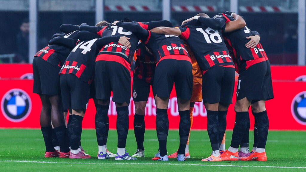 AC Milan v Lazio, Serie A football, Milano, Italy AC Milan players seen during Serie A 2025/26 football match between AC Milan and SS Lazio at San Siro Stadium in Milan Italy, Milan, Milan, San Siro Stadium PUBLICATIONxNOTxINxDENxNORxFINxBEL Copyright: xGonzalesxPhoto/FCIx
2025.11.29 Mediolan
pilka nozna , liga wloska
AC Milan - SS Lazio Rzym
Foto IMAGO/PressFocus

!!! POLAND ONLY !!!