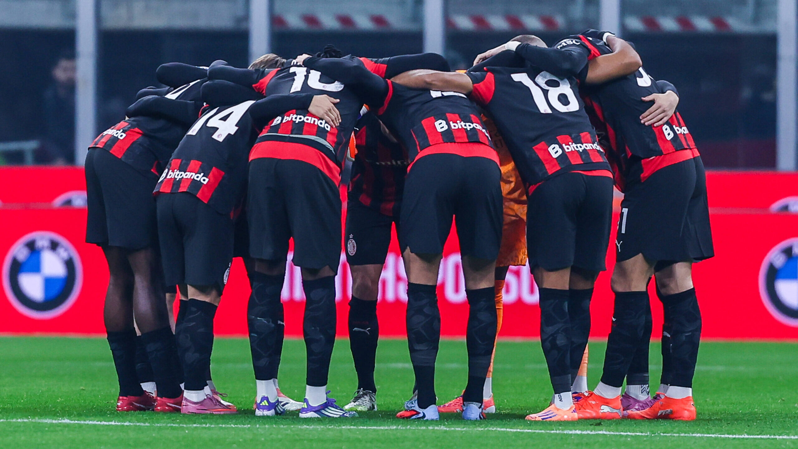 AC Milan v Lazio, Serie A football, Milano, Italy AC Milan players seen during Serie A 2025/26 football match between AC Milan and SS Lazio at San Siro Stadium in Milan Italy, Milan, Milan, San Siro Stadium PUBLICATIONxNOTxINxDENxNORxFINxBEL Copyright: xGonzalesxPhoto/FCIx
2025.11.29 Mediolan
pilka nozna , liga wloska
AC Milan - SS Lazio Rzym
Foto IMAGO/PressFocus

!!! POLAND ONLY !!!
