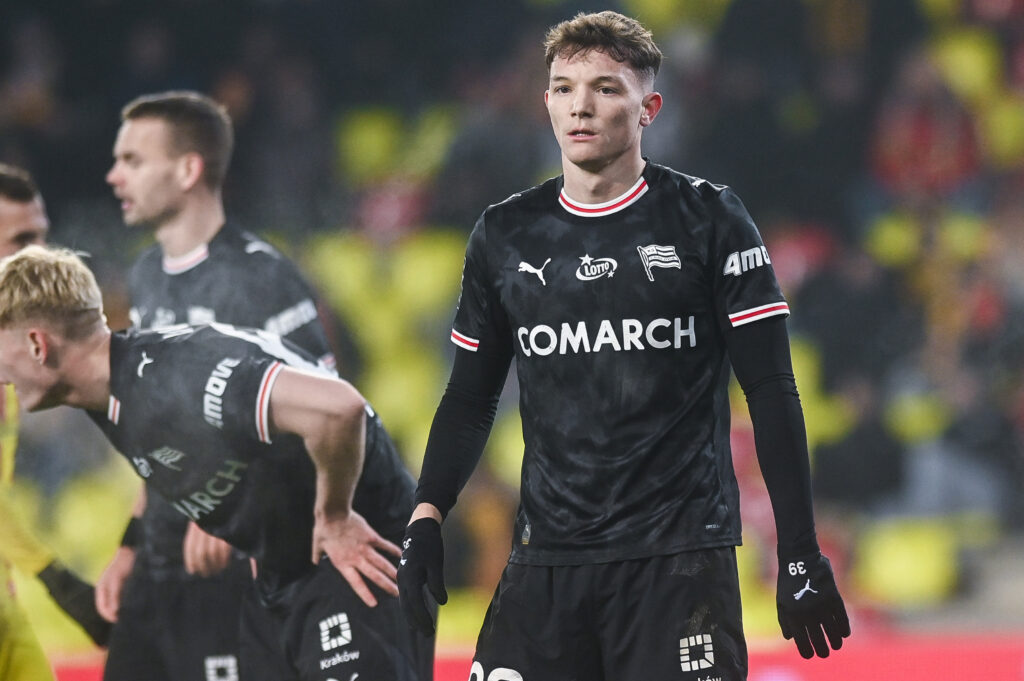 2025.11.29 Kielce PKO Ekstraklasa Sezon 2025/2026 Korona Kielce - Cracovia Krakow

N/z Mauro Perkovic

Foto Kacper Pacocha / PressFocus 

2025.11.29 Kielce Football Polish Ekstraklasa Season 2025/2026 Korona Kielce - Cracovia Krakow

Credit: Kacper Pacocha / PressFocus