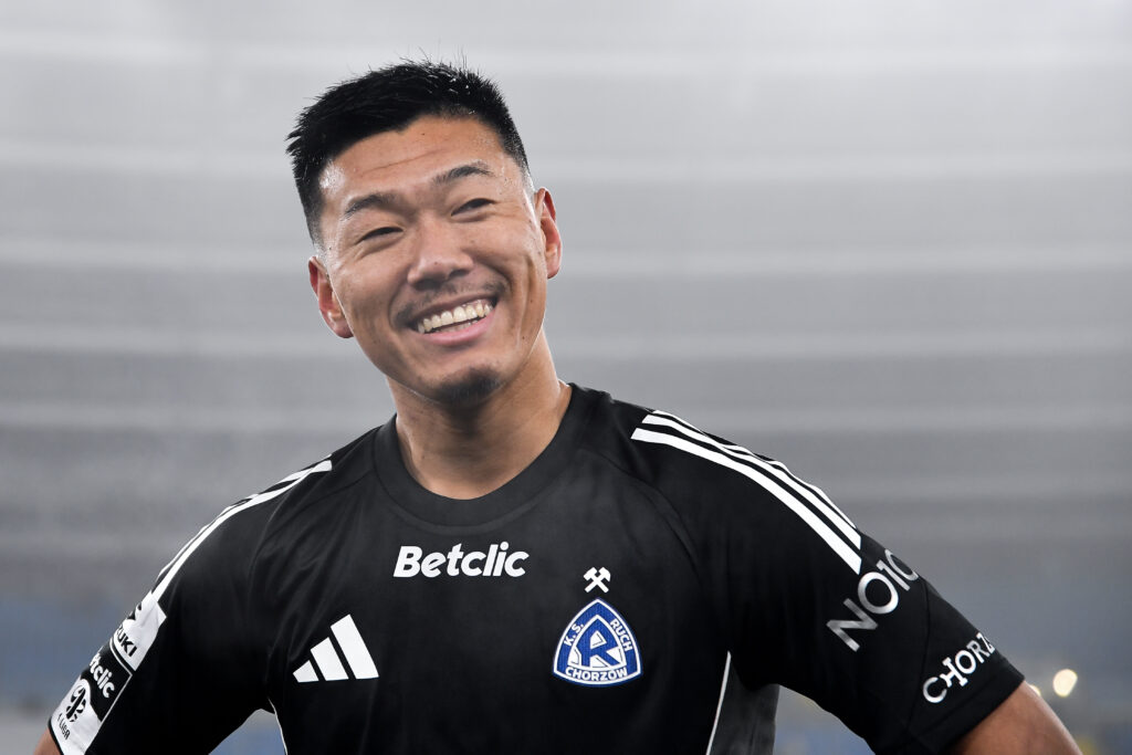 2025.11.29 Chorzow
Pilka nozna Betclic 1. Liga sezon 2025/2026
Ruch Chorzow - Puszcza Niepolomice
N/z Shuma Nagamatsu
Foto: PressFocus

2024.11.29 Chorzow
Football Polish first league - second level 2025/26 season
Ruch Chorzow - Puszcza Niepolomice
Shuma Nagamatsu
Credit: PressFocus