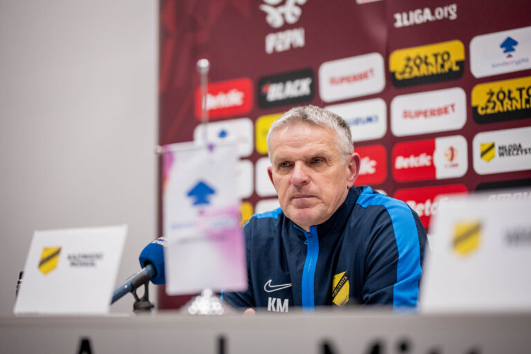 2025.11.30 Sosnowiec
Pilka nozna Pierwsza Liga Betclic 1 Liga Sezon 2025/2026
Wieczysta Krakow - Slask Wroclaw
N/z pomeczowa konferencja prasowa trener Kazimierz Moskal
Foto Mateusz Porzucek PressFocus

2025.11.30 Sosnowiec
Football Polish Betclic First I League Season 2025/2026
Wieczysta Krakow - Slask Wroclaw
pomeczowa konferencja prasowa trener Kazimierz Moskal
Credit: Mateusz Porzucek PressFocus