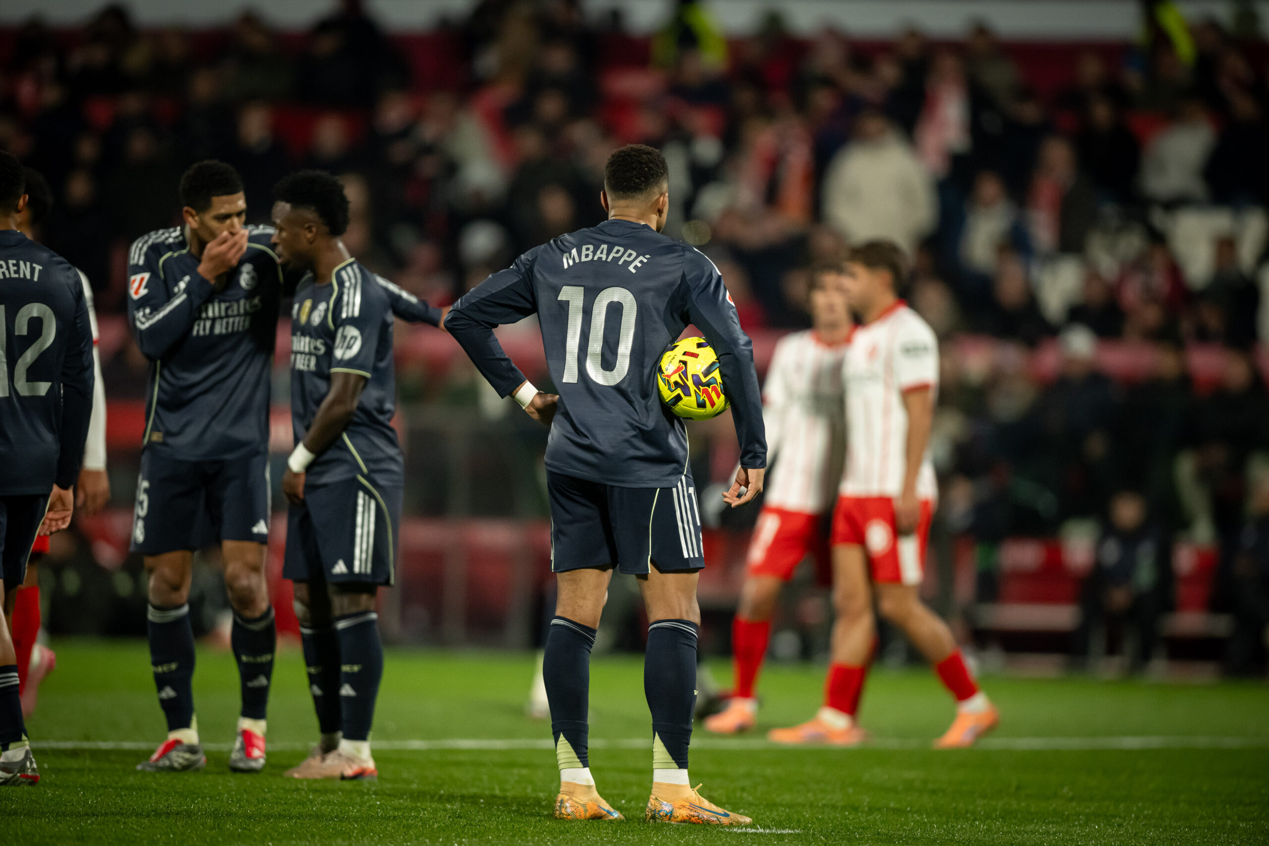 Killian Mbapp (Real Madrid CF) in action during a La Liga EA Sports match between Girona FC and Real Madrid at Estadi Municipal de Montilivi in Girona, , Spain, on November 30 2025. Photo by Felipe Mondino / Sipa USA
2025.11.30 Girona
pilka nozna liga hiszpanska
Girona FC - Real Madryt
Foto Felipe Mondino/SIPA USA/PressFocus

!!! POLAND ONLY !!!
