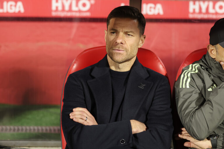 Xabi Alonso, head coach of Real Madrid during the Spanish championship LaLiga football match between Girona FC and Real Madrid CF on 30 November 2025 at Montilivi stadium in Girona, Spain (Photo by /Sipa USA)
2025.11.30 Girona
pilka nozna liga hiszpanska
Girona FC - Real Madryt
Foto IPA/SIPA USA/PressFocus

!!! POLAND ONLY !!!