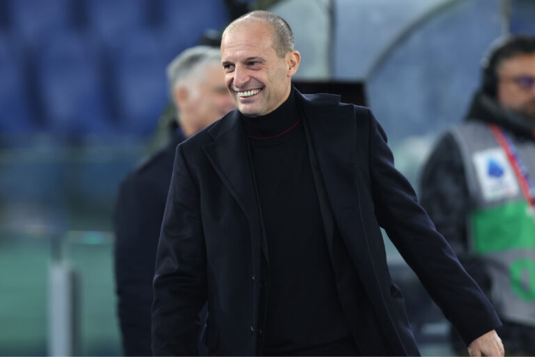 Rome, Italy - December 4, 2025: Massimiliano Allegri coach of Milan during the Coppa Italia 2025-2026 round of 16 - football match between SS Lazio vs AC Milan at Olympic Stadium. (Photo by Marco Iacobucci/IPA Sport / ipa-agency.net/IPA/Sipa USA)
2025.12.04 Rzym
pilka nozna Puchar Wloch
SS Lazio Rzym - AC Milan
Foto IPA/SIPA USA/PressFocus

!!! POLAND ONLY !!!
