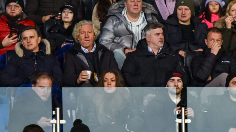 2025.12.11 Erywan, Armenia
pilka nozna Liga Konferencji UEFA faza ligowa sezon 2025/2026
FC Noah Erywan - Legia Warszawa
N/z Jaroslaw Jurczak Dariusz Mioduski Michal Zewlakow Fredi Bobic
Foto Wojciec h Dobrzynski Legionisci.com / PressFocus 
2025.12.11 Yerevan, Armenia
UEFA Conference League league phase season 2025/2026
FC Noah Erevan - Legia Warsaw
Credit: Wojciech Dobrzynski / Legionisci.com / PressFocus