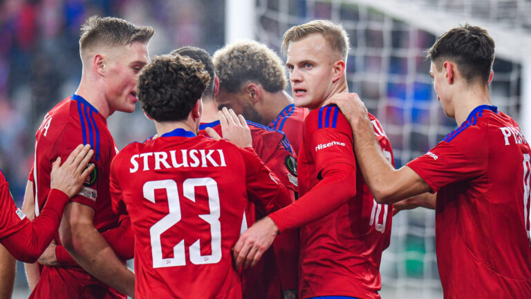 2025.12.11 Sosnowiec
Pilka nozna Liga Konferencji Europy UEFA Faza grupowa Sezon 2025/2026
Rakow Czestochowa - HSK Zrinjski Mostar
N/z Oskar Repka, Karol Struski, Jonatan Braut Brunes, radosc, radosc po golu, radosc po bramce
Foto Marcin Bulanda / PressFocus

2025.12.11 Sosnowiec
Football UEFA Europa Conference League Stage Group Season 2025/2026
Rakow Czestochowa - HSK Zrinjski Mostar
Oskar Repka, Karol Struski, Jonatan Braut Brunes, radosc, radosc po golu, radosc po bramce
Credit: Marcin Bulanda / PressFocus