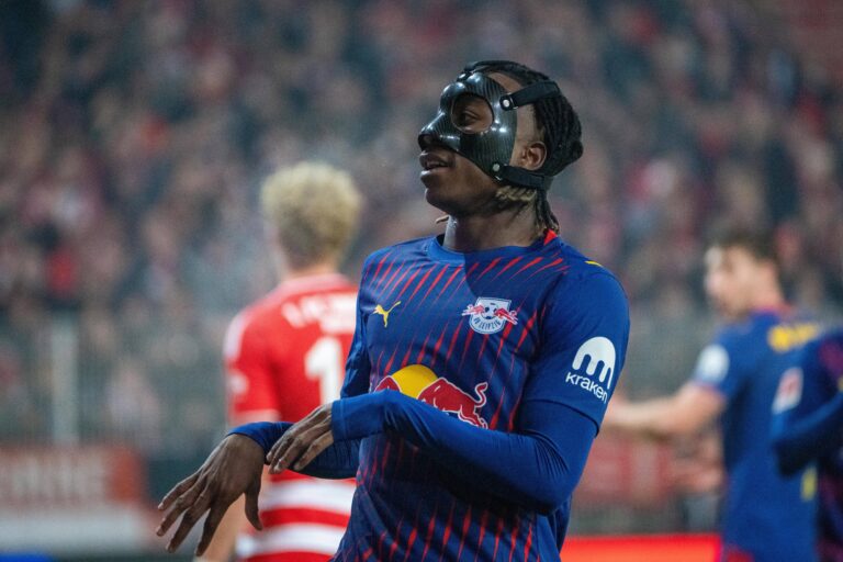 Deutschland: Bundesliga 2025/26, 14. Spieltag - 1. FC Union Berlin vs RB Leipzig - Stadion An der alten Forsterei Berlin: Yan Diomande RB Leipzig, 49 *** Germany Bundesliga 2025 26, 14 Matchday 1 FC Union Berlin vs RB Leipzig Stadion An der alten Forsterei Berlin Yan Diomande RB Leipzig, 49 Copyright: xTomxLauruschkatx
2025.12.12 Berlin
pilka nozna , liga niemiecka
1. FC Union Berlin - RB Lipsk
Foto IMAGO/PressFocus

!!! POLAND ONLY !!!