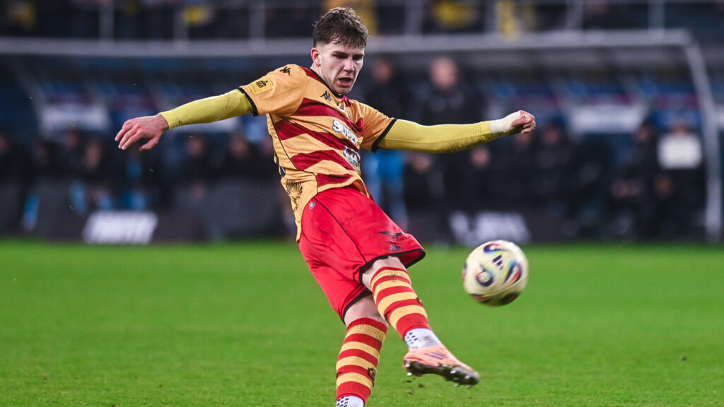 2025.12.14 Lublin PKO Ekstraklasa Sezon 2025/2026 Motor Lublin - Jagiellonia Bialystok

N/z Oskar Pietuszewski

Foto Kacper Pacocha / PressFocus 

2025.12.14 Lublin Football Polish Ekstraklasa Season 2025/2026 Motor Lublin - Jagiellonia Bialystok

Credit: Kacper Pacocha / PressFocus