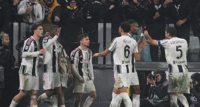 Allianz Stadium, Turin, Italy - Francisco Conceicao of FC Juventus celebrates after scoring goal 1-0 during Serie A Enilive Football Match,  Juventus vs Roma, 20 Dec 2025 
(Photo by Roberto Ramaccia/Sipa USA) 
2025.12.20 Turyn
pilka nozna liga wloska
Juventus Turyn - AS Roma
Foto Roberto Ramaccia/SIPA USA/PressFocus

!!! POLAND ONLY !!!