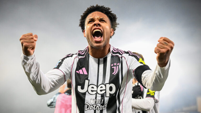 WESTON MCKENNIE (Juventus Fc) celebrating  during  Bologna FC vs US Sassuolo, Italian soccer Serie A match in Bologna, Italy, December 28 2025 (Photo by Gianluca Ricci/IPA Sport / ipa-agency.net/IPA/Sipa USA)
2025.12.28 Bolonia
pilka nozna liga wloska
Bologna FC - US Sassuolo Calcio
Foto IPA/SIPA USA/PressFocus

!!! POLAND ONLY !!!