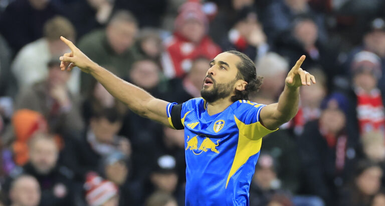 Dominic Calvert-Lewin of Leeds United celebrates scoring his teams first goal during the Premier League match at the Stadium of Light, Sunderland
28/12/2025
2025.12.28 Sunderland
Pilka nozna liga angielska
Sunderland - Leeds United
Foto Fred Palmer/Focus Images/MB Media/PressFocus

!!! POLAND ONLY !!!