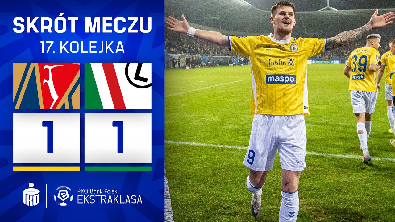 SKRÓT MECZU: Motor Lublin 1:1 Legia Warszawa