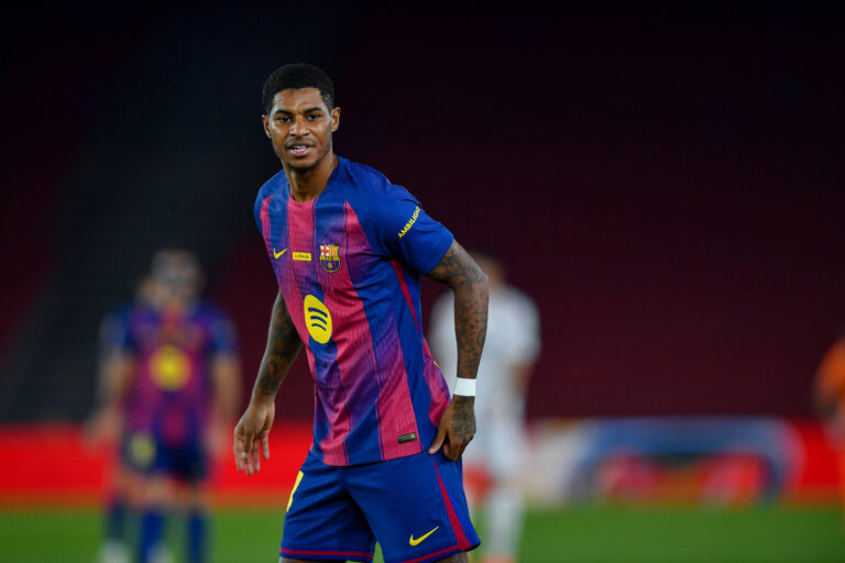 FC Barcelona, Barca v CA OSASUNA. SPOTIFY CAMP NOU.BARCELONA. December 13,2025 FC BARCELONA vs CA OSASUNA December 13 ,2025 Marcus Rashford 14 of FC Barcelona during the match between FC Barcelona and Osasuna corresponding to the sixteen day of La Liga EA Sports at Spotify Camp Nou in Barcelona, Spain. Barcelona ESP Copyright: xS.xRosx
2025.12.13 Barcelona
pilka nozna liga hiszpanska
FC Barcelona - Osasuna Pampeluna
Foto IMAGO/PressFocus

!!! POLAND ONLY !!!