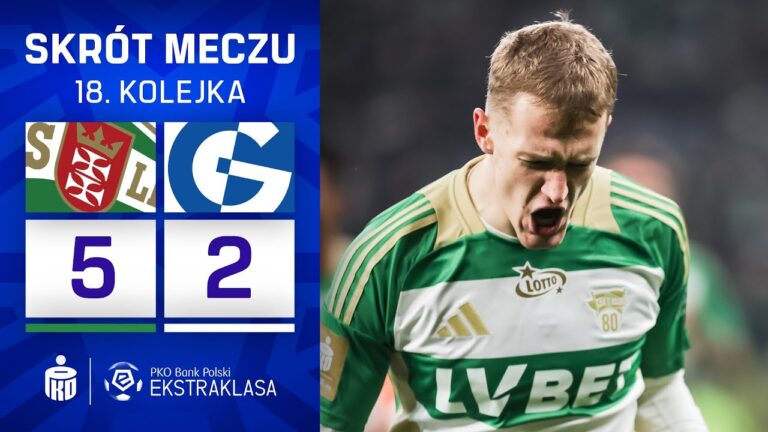 SKRÓT MECZU: Lechia Gdańsk 5:2 Górnik Zabrze