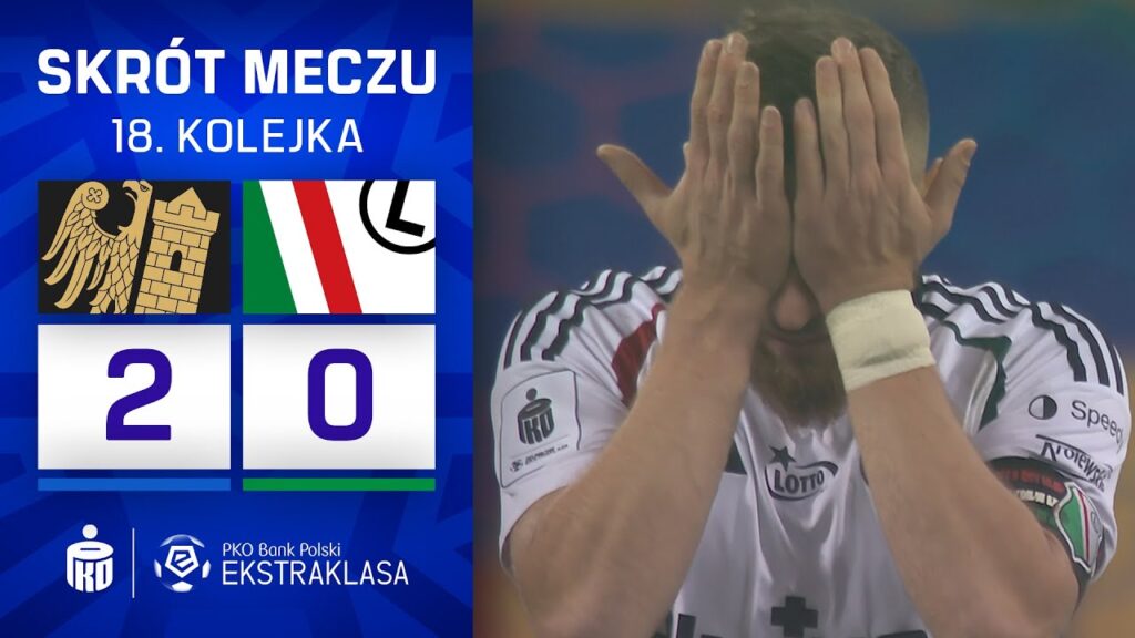 SKRÓT MECZU: Piast Gliwice 2:0 Legia Warszawa