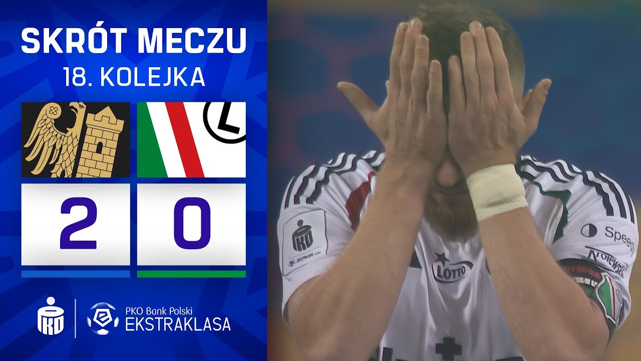 SKRÓT MECZU: Piast Gliwice 2:0 Legia Warszawa